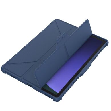 Чехол NILLKIN Bumper Leather Case Pro для Samsung Galaxy Tab S10 FE - Blue
