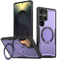 Чехол с кольцом-подставкой Reframe Grip MagSafe для Samsung Galaxy S25 Ultra (S938) - Purple