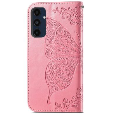 Чохол UniCase Butterfly Pattern для Samsung Galaxy A16 (A165) - Pink