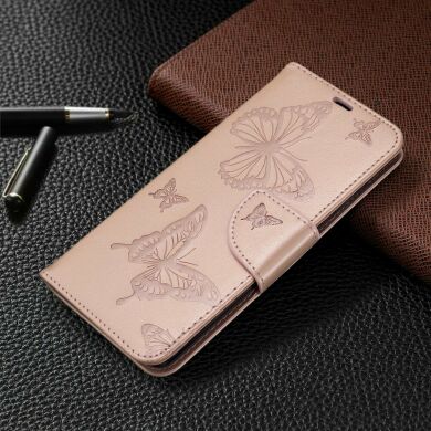 Чехол UniCase Butterfly Pattern для Samsung Galaxy S20 (G980) - Rose Gold