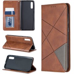 Чохол UniCase Geometric Pattern для Samsung Galaxy A50 (A505) / A30s (A307) / A50s - Brown