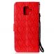 Чехол UniCase Leaf Wallet для Samsung Galaxy A6 2018 (A600) - Red. Фото 3 из 8