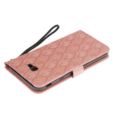 Чехол UniCase Leaf Wallet для Samsung Galaxy J4+ (J415) - Rose Gold
