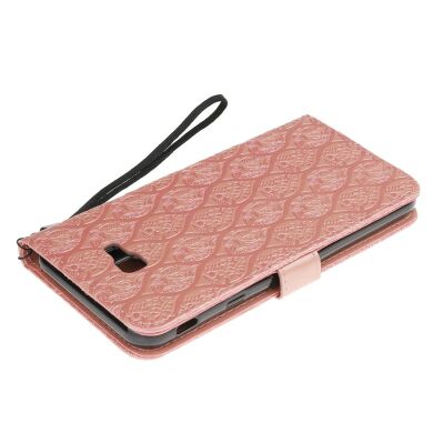 Чохол UniCase Leaf Wallet для Samsung Galaxy J4+ (J415), Rose Gold