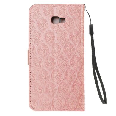Чохол UniCase Leaf Wallet для Samsung Galaxy J4+ (J415), Rose Gold