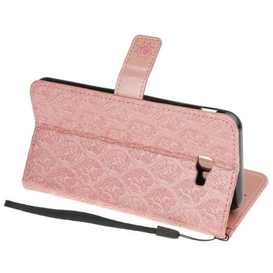 Чохол UniCase Leaf Wallet для Samsung Galaxy J4+ (J415), Rose Gold