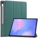 Чехол UniCase Slim для Samsung Galaxy Tab S10 FE Plus - Blackish Green. Фото 1 из 11