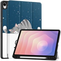 Чехол UniCase Soft Life Style для Samsung Galaxy Tab S11 (X730/X736) - Cat