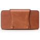 Кожаный чехол QIALINO Leather Case для смартфонов диагональю до 6.9 дюймов - Brown. Фото 3 из 8