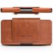 Кожаный чехол QIALINO Leather Case для смартфонов диагональю до 6.9 дюймов - Brown. Фото 1 из 8