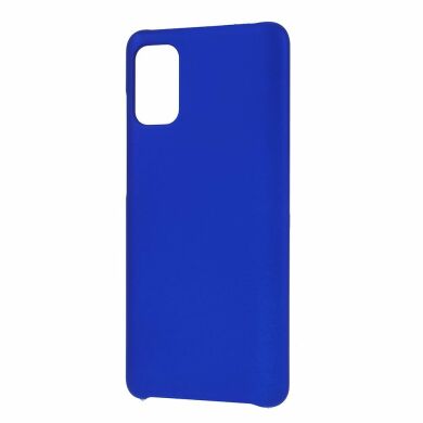 Пластиковый чехол Deexe Hard Shell для Samsung Galaxy A41 (A415) - Dark Blue