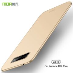 Пластиковый чехол MOFI Slim Shield для Samsung Galaxy S10 Plus - Gold