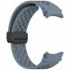 Ремешок Deexe Astra Strap для Samsung Galaxy Watch 4 / 4 Classic / 5 / 5 Pro / 6 / 6 Classic / 7 / FE - Blue. Фото 3 из 7