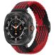 Ремінець Deexe Braided Strap для Samsung Galaxy Watch Ultra (47mm) - Red / Black