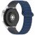 Ремешок Deexe Flexible Fit для часов с шириной крепления 20 мм - Midnight Blue / Grey