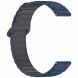 Ремешок Deexe Flexible Fit для часов с шириной крепления 20 мм - Midnight Blue / Grey. Фото 4 из 9