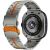 Ремешок Deexe Metal Strap для Samsung Galaxy Watch 8 (40/44mm) / 8 Classic - Titanium / Orange