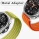 Ремешок Deexe Soft Weave для Samsung Galaxy Watch 8 (40/44mm) / 8 Classic - Orange. Фото 5 из 5