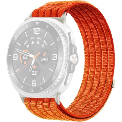 Ремешок Deexe Soft Weave для Samsung Galaxy Watch 8 (40/44mm) / 8 Classic - Orange