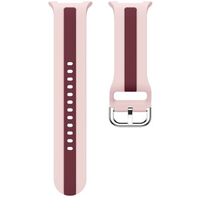 Ремешок Deexe Sport Strap для Samsung Galaxy Watch 8 (40/44mm) / 8 Classic - Pink / Wine Red