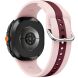 Ремешок Deexe Sport Strap для Samsung Galaxy Watch 8 (40/44mm) / 8 Classic - Pink / Wine Red. Фото 1 из 6