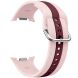 Ремешок Deexe Sport Strap для Samsung Galaxy Watch 8 (40/44mm) / 8 Classic - Pink / Wine Red. Фото 3 из 6