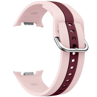 Ремешок Deexe Sport Strap для Samsung Galaxy Watch 8 (40/44mm) / 8 Classic - Pink / Wine Red