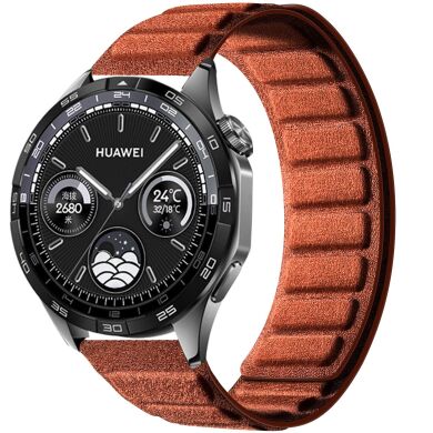 Ремінець Reframe Suede Leather для годинників з шириною кріплення 22мм - Brown