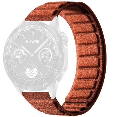 Ремінець Reframe Suede Leather для годинників з шириною кріплення 22мм - Brown