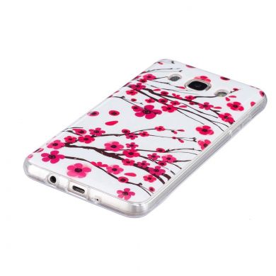 Силиконовый (TPU) чехол Deexe LumiCase Samsung Galaxy J5 2016 (J510) - Cherry Blossom