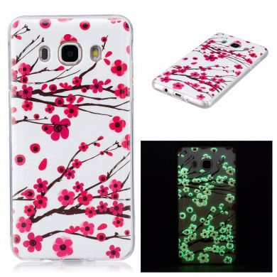 Силиконовый (TPU) чехол Deexe LumiCase Samsung Galaxy J5 2016 (J510) - Cherry Blossom