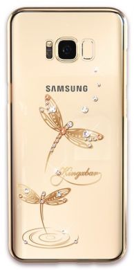 Пластиковый чехол KINGXBAR Diamond Series для Samsung Galaxy S8 (G950) - Dragonfly Pattern