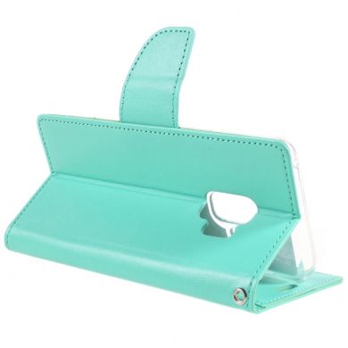 Чохол-книжка MERCURY Bravo Diary для Samsung Galaxy S9 (G960), Бірюзовий