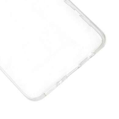 Силиконовый чехол Deexe 3D Diamond Texture для Samsung Galaxy A70 (A705) - White