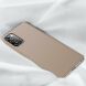 Силиконовый чехол X-LEVEL Matte для Samsung Galaxy Note 20 (N980) - Gold. Фото 1 из 8