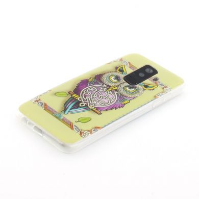 Силиконовый (TPU) чехол Deexe Life Style для Samsung Galaxy A6+ 2018 (A605) - Cool Owl