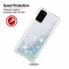 Силіконовий (TPU) чохол Deexe Liquid Glitter для Samsung Galaxy S20 (G980) - Baby Blue