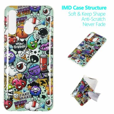 Силіконовий (TPU) чохол Deexe LumiCase для Samsung Galaxy A50 (A505) - Wow Brains