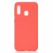 Силіконовий (TPU) чохол Deexe Matte Case для Samsung Galaxy A20e (A202) - Red