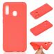 Силіконовий (TPU) чохол Deexe Matte Case для Samsung Galaxy A20e (A202) - Red