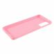 Силіконовий (TPU) чохол Deexe Matte Case для Samsung Galaxy S20 (G980) - Pink