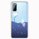 Силиконовый (TPU) чехол Deexe Pretty Glossy для Samsung Galaxy A41 (A415) - Polar Bear. Фото 1 из 5