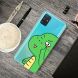 Силіконовий (TPU) чохол Deexe Pretty Glossy для Samsung Galaxy A51 (А515) - Green Dinosaur
