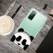 Силиконовый (TPU) чехол Deexe Pretty Glossy для Samsung Galaxy S20 FE (G780) - Cute Panda. Фото 2 из 5