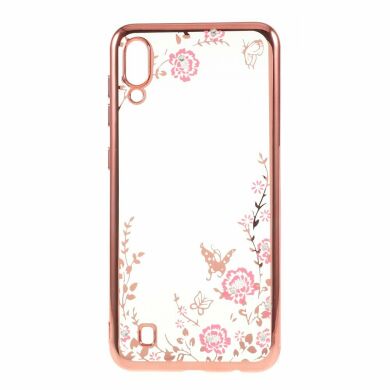 Силіконовий (TPU) чохол Deexe Shiny Cover для Samsung Galaxy M10 (M105) - Rose Gold