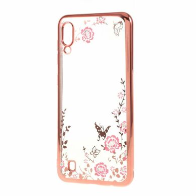 Силіконовий (TPU) чохол Deexe Shiny Cover для Samsung Galaxy M10 (M105) - Rose Gold