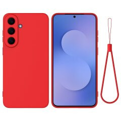 Силіконовий (TPU) чохол Deexe Silicone Case для Samsung Galaxy S26 FE - Red