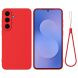 Силіконовий (TPU) чохол Deexe Silicone Case для Samsung Galaxy S26 FE - Red