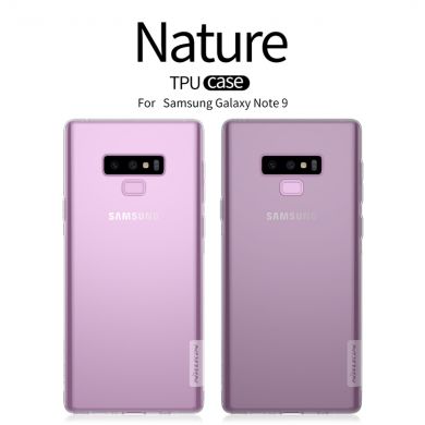 Силиконовый (TPU) чехол NILLKIN Nature для Samsung Galaxy Note 9 (N960) - Grey