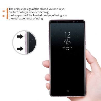 Силіконовий (TPU) чохол NILLKIN Nature для Samsung Galaxy Note 9 (N960) - White
